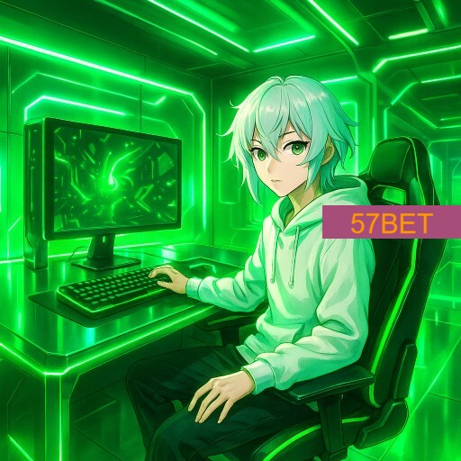 Imagem promocional da 57BET mostrando a plataforma e suas vantagens