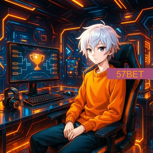 Imagem promocional da 57BET mostrando a plataforma e suas vantagens